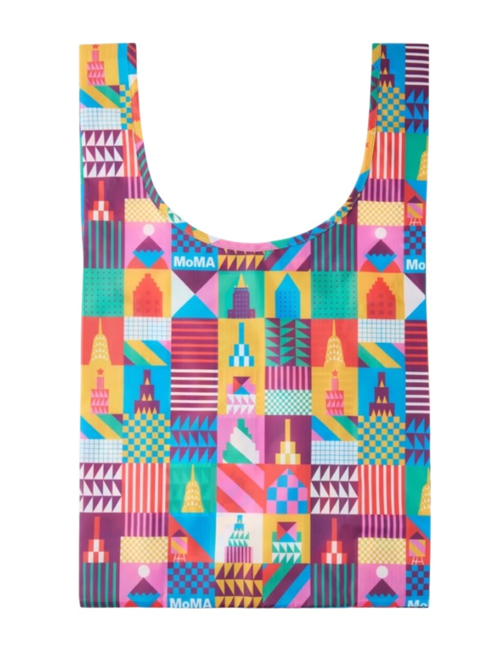 BAGGU X MOMA EXCLUSIVE Pattern Skyline Standard BAGGU Tote Bag